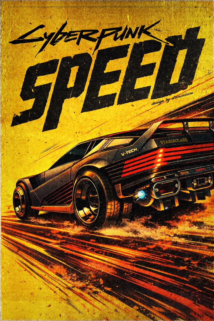 Cyberpunk 2077 Poster Design
